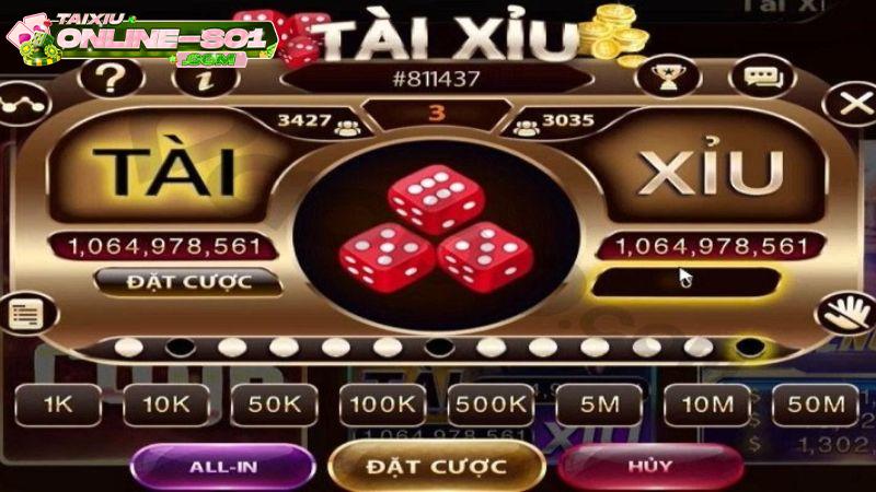 Cách tính điểm tài xỉu livestream