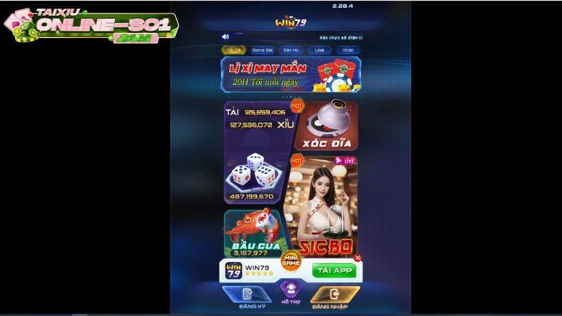 cổng game tài xỉu WIN79