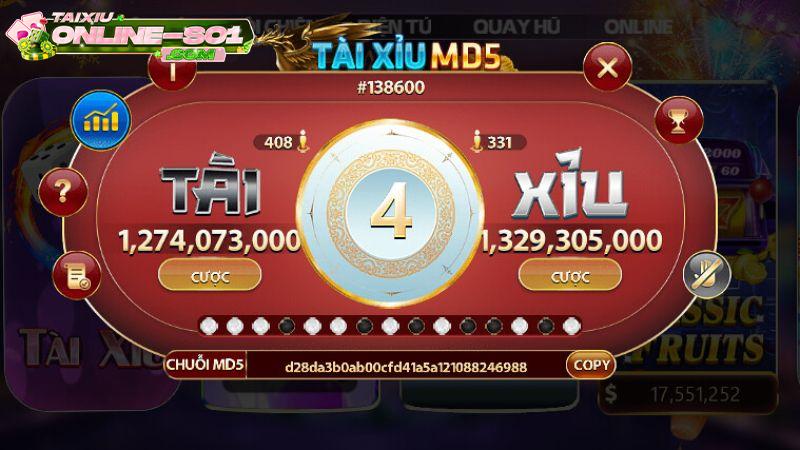 Lưu ý khi chơi tài xỉu MD5