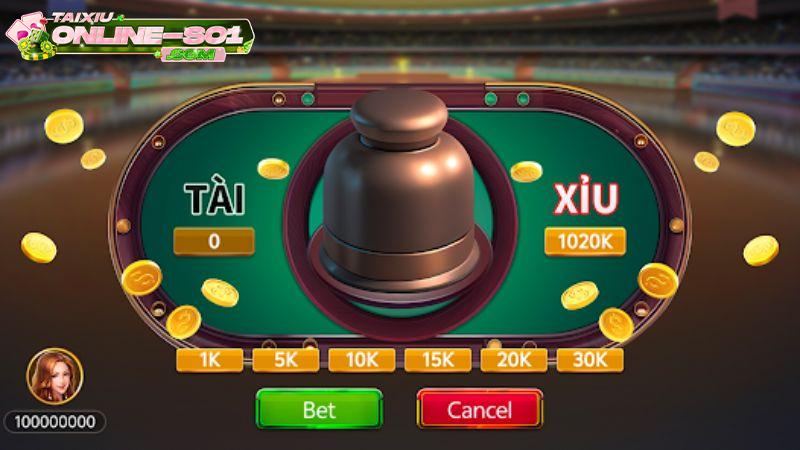 tài xỉu tặng tiền